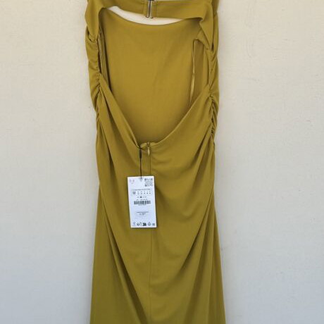 Zara summer dress new, yellow, size Medium