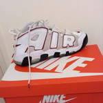 Nike Air More Uptempo sneakers άσπρο/κόκκινο σαν καινούργιο με original κουτί