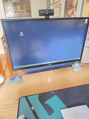 LG Monitor 27UL500W like new