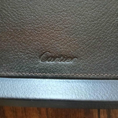 Cartier leather tray rare like new