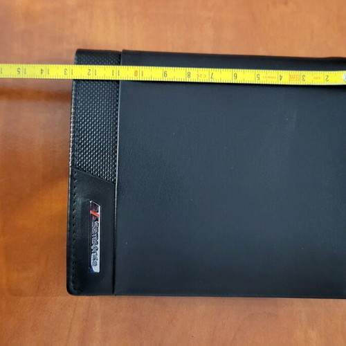 Samsonite leather wallet new, black
