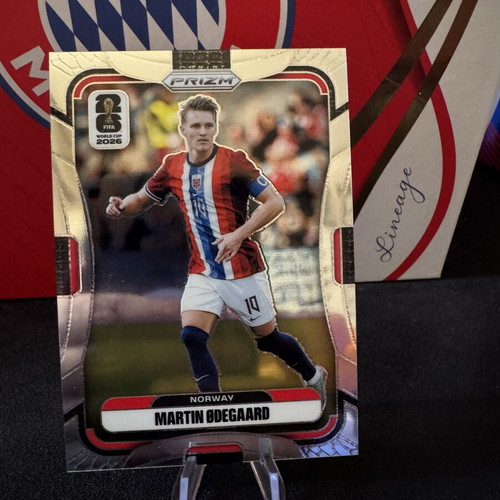 2026 Panini Prizm FIFA World Cup Martin Odegaard card like new