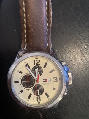 Tommy Hilfiger watch used, needs strap and battery
