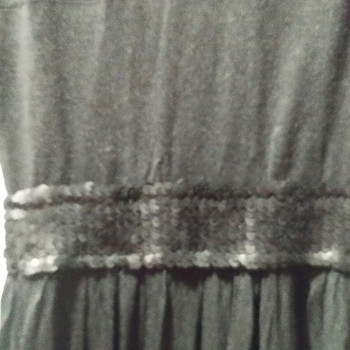 Diane Von Furstenberg Black Silk Dress Like New