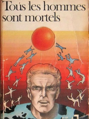 Beauvoir Tous les hommes sont mortels book used, French