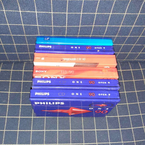Blank sealed 90-minute cassettes new