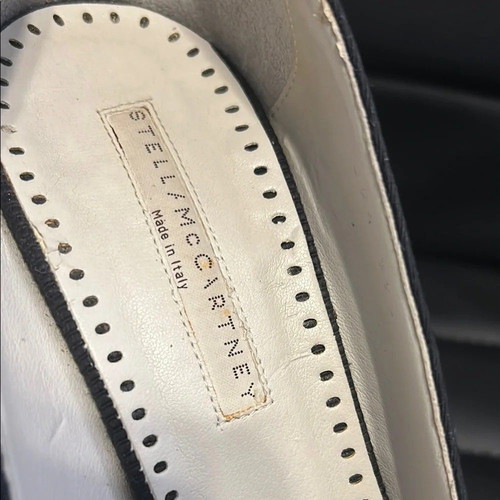 Stella McCartney Iconic Blue and White Heels Size 37 Used