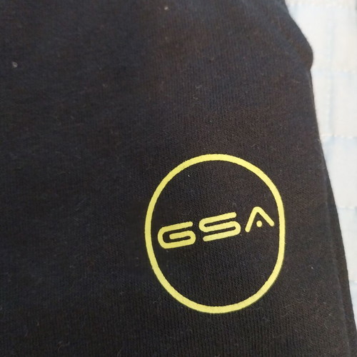 GSA sweatpants new, black, size 12 years
