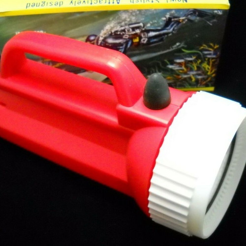 Vintage waterproof flashlight new in box