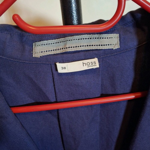 Hoss cotton jacket blue like new