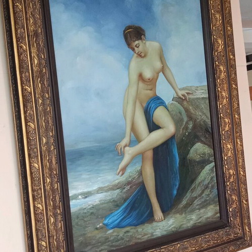 Oil painting on canvas 1.16x0.83 m