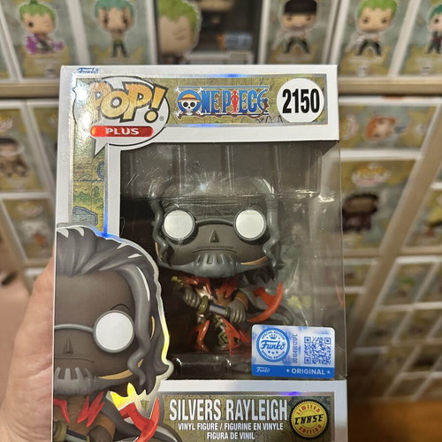 Funko Pop One Piece Silvers Rayleigh Chase vinyl figure new