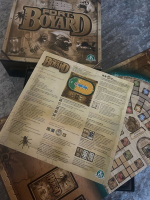 Fort Boyard board game new