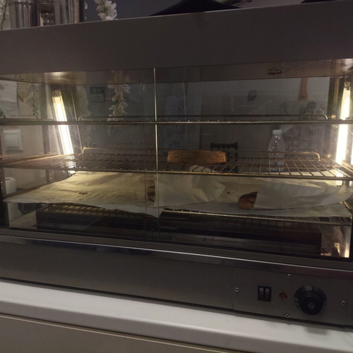 Professional oven used with 7 trays