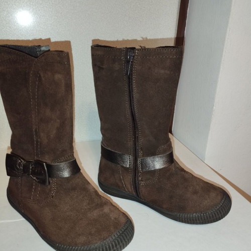 Saxo Blues kids boots new, size 25, brown suede