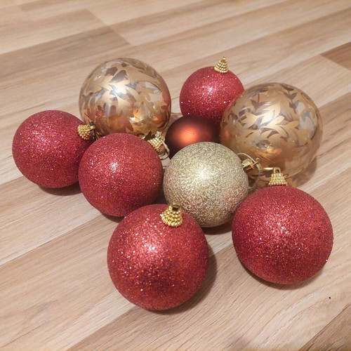 Christmas ornaments like new