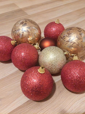 Christmas ornaments like new