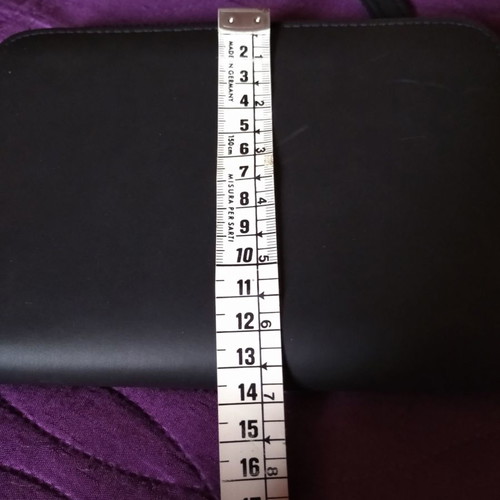 Organizer wallet case with multiple pockets black leatherette new