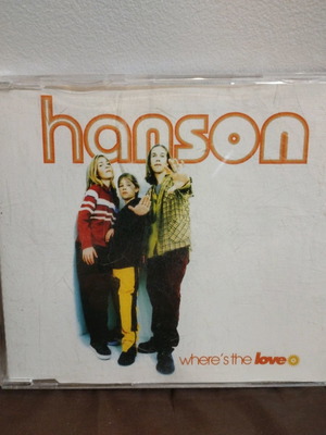 Hanson Where's The Love CD single used, rock