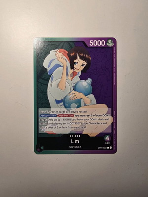Lim One Piece Card Game OP09-022 Leader like new