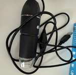 USB ψηφιακό μικροσκόπιο 2MP Full HD 1080p με LED και βάση σαν καινούργιο