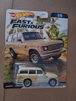 Hot Wheels Premium Fast & Furious Toyota Land Cruiser FJ60 нов