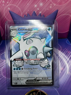 Cetitan ex 210/182 new Pokemon card