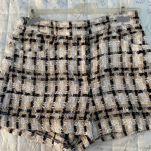 Zara tweed shorts size M 38 10