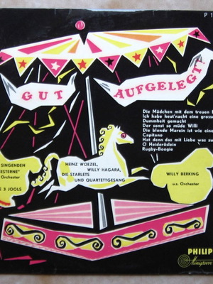 Various Gut Aufgelegt 10'' vinyl record used, folk