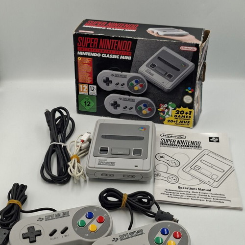 Super Nintendo Classic Mini console boxed