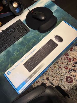 HP set mouse and keyboard new