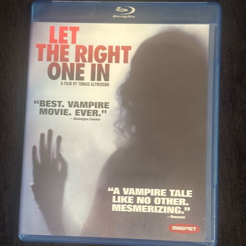 Let the Right One In Blu-ray like new, with English subtitles