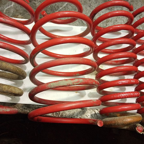 EIBACH lowering springs used for Alfa Romeo 147, stiff suspension