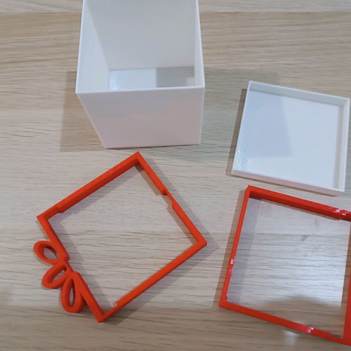 3D Printed Gift Box new