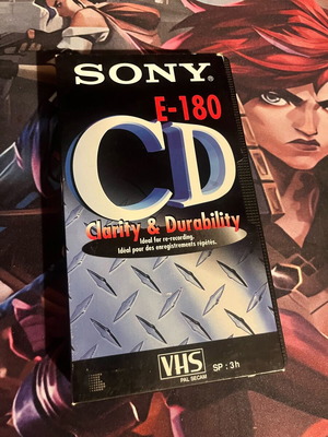 Sony VHS cleaning cassette used