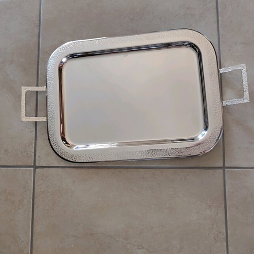 Serving tray stainless steel like new