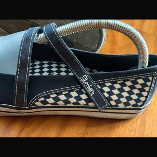 Skechers Mary Jane shoes like new, white and blue, size 40