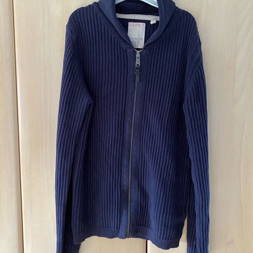 Esprit navy blue cardigan size M like new