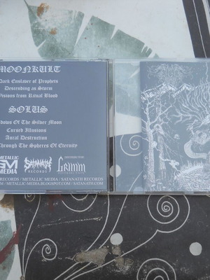 Moonkult / Solus Transmissions CD, black metal