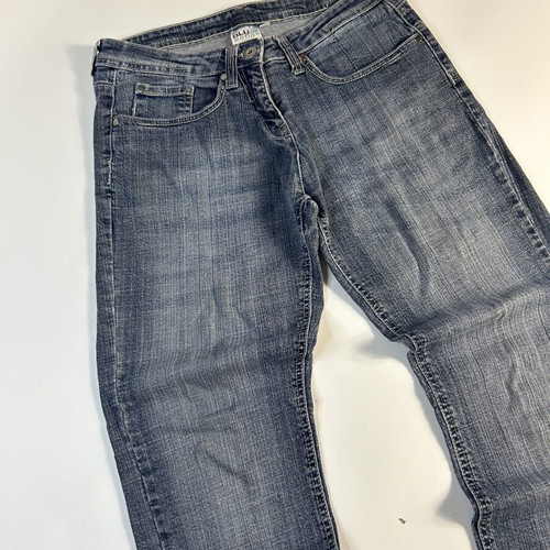 Vintage Y2K Blue Motion Flared Jeans size 38, grey