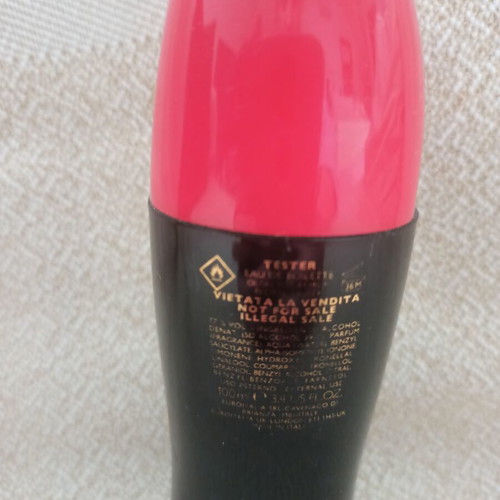 Moschino Cheap & Chic empty perfume bottle used