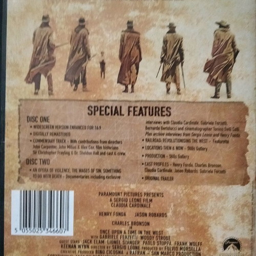 Once Upon A Time In The West DVD used, special edition 2xDVD