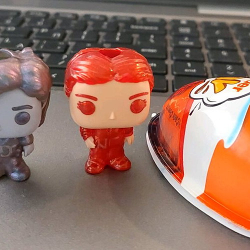 Kinder Joy Stranger Things Funko Steve & Max Upside Down figures like new