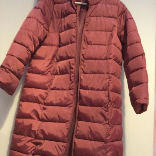 Women's jacket like new, brick red, size L