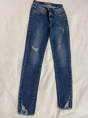 Marmalady jeans size S used, blue, high waist, very elastic