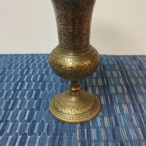 Bronze vase used
