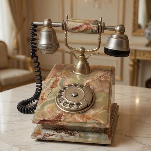 Vintage Rotary Onyx Luxury Telephone 50s-60s like new