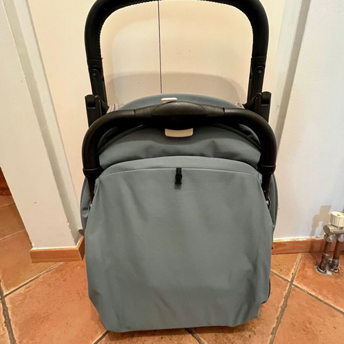 Inglesina Quid folding stroller used, lightweight, grey/blue