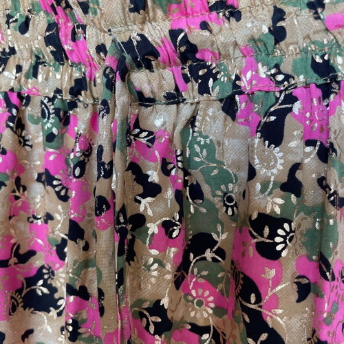 Bohemian Camo maxi skirt Medium new
