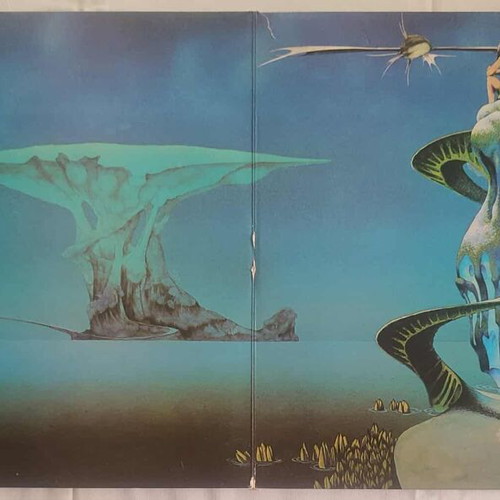 Yessongs triple vinyl record 1973 used, rock